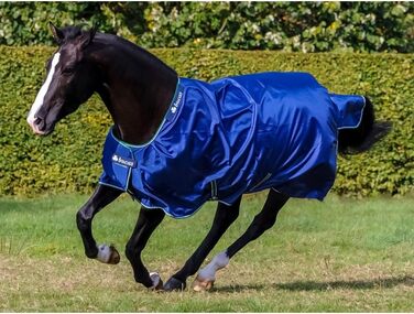 Bucas Smartex Rain водонепроникна попона для коня 135 см, синя
