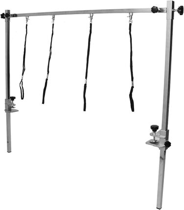 Набір для грумінгу собак Jonlaki: гамак, кріплення, стіл для грумінгу з петлею та підлокітник. Підходить для собак та котів середніх та малих порід.