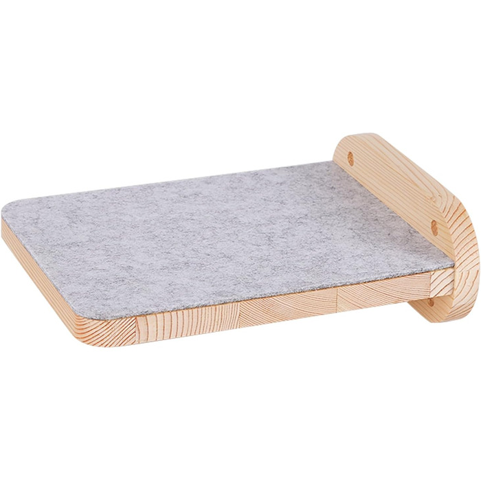 Крісло-гамак для котів на стіну, гамак для котів, міцний гамак для котів на стіну до 35 кг, кліматична стіна для котів, ліжко для котів для сну та відпочинку - 61 * 40 * 15 см – білий