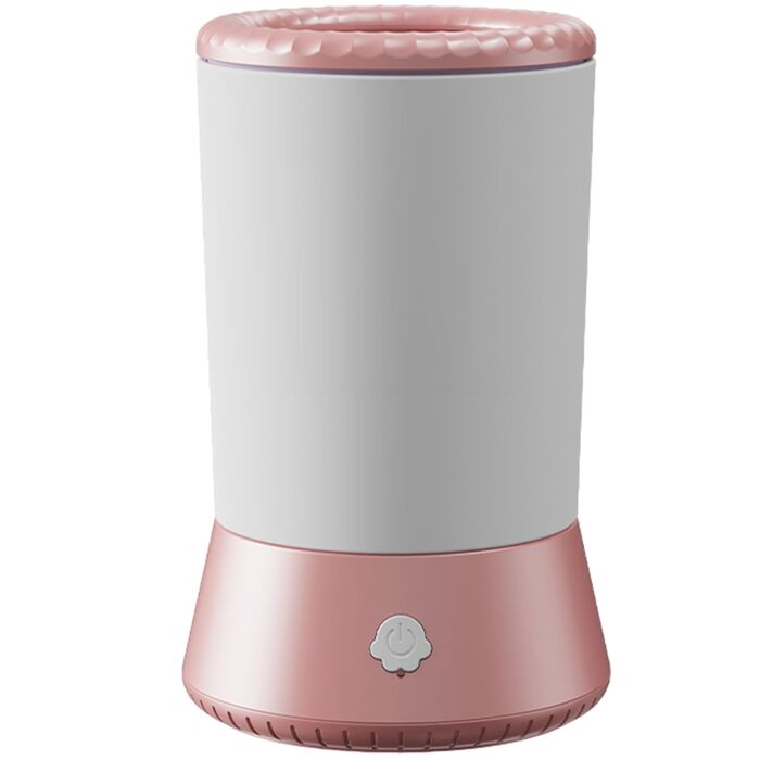 Електрична машина для миття лап собак та котів, білий/рожевий