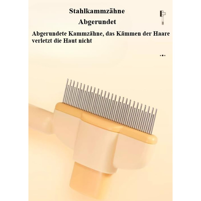 Щітка для догляду за тваринами Fellblitz - самоочисна, для довгого та короткого хутра, зелена