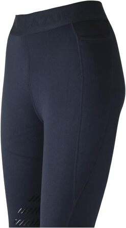 Легінси для верхової їзди Lazura Winter Anita | Силіконовий накладка на колінах | 2 кишені для телефону | Чорні або темно-сині | Розміри 32-46