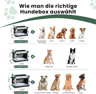 Складана переноска для собак та котів Gardner Pet Hundebox, 66x48x48 см, сіра. Підходить для тварин до 15 кг. З ручками та ковдрою.