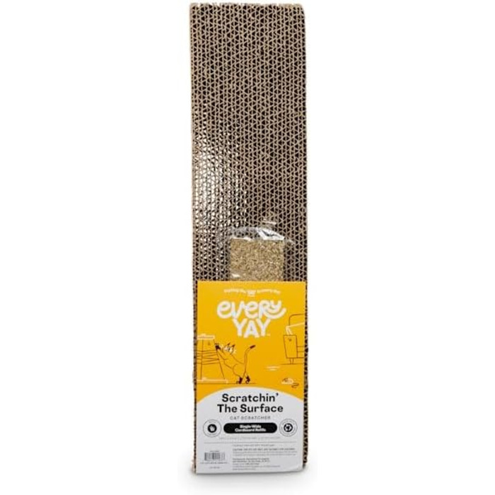 Картонна змінна насадка для котячого дряпака EveryYay, 47×11,4×4,4 см, 2 шт, середній розмір