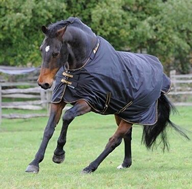 Літня водовідштовхувальна попона для коня Kerbl Bucas Sun-Shower, синя, 135 см