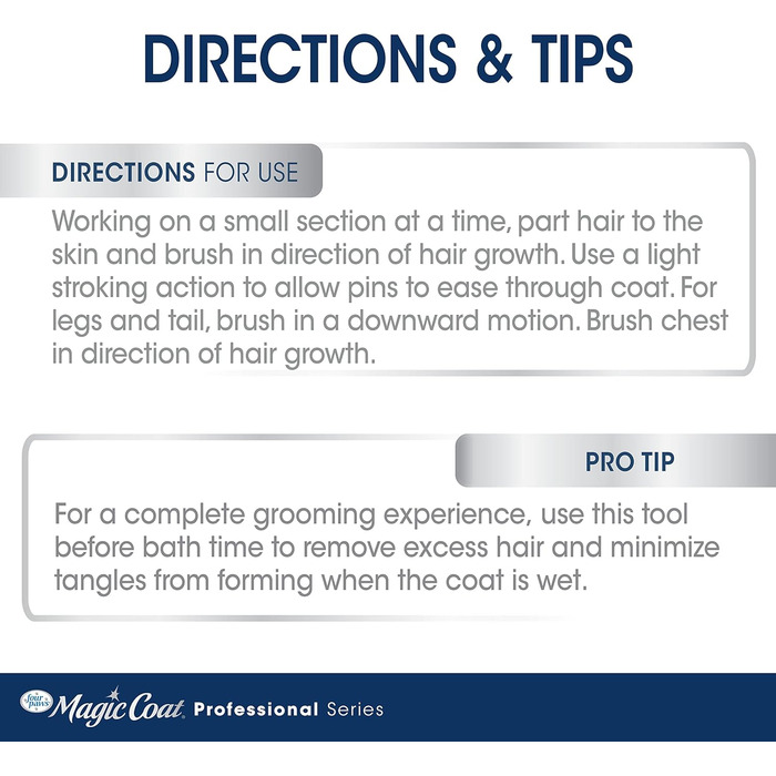 Професійна щітка для грумінгу домашніх тварин Four Paws, 2-в-1 (щітка-тріпач та вистригувач), для собак та котів, всі типи шерсті, середній розмір