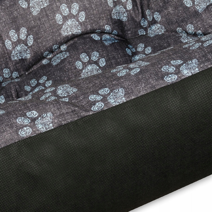 Ортопедичне ліжко для собак Superkissen24, сіре, 120 см x 90 см