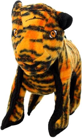 М'яка іграшка для собак Tuffy Zoo Tiger, розмір S, міцна