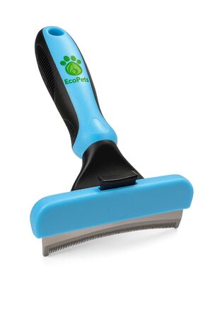 Щітка для грумінгу тварин з широкою поверхнею - для видалення підшерстка у собак та котів. Підходить для довгої шерсті.