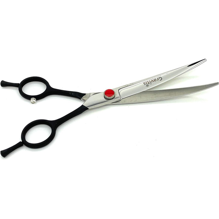 Професійна фен для грумінгу тварин, чорний, для правші та лівші, 19,1 см