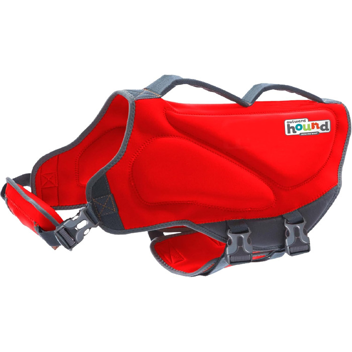Рятувальний жилет для собак Outward Hound Dawson Swim, червоний, розмір M