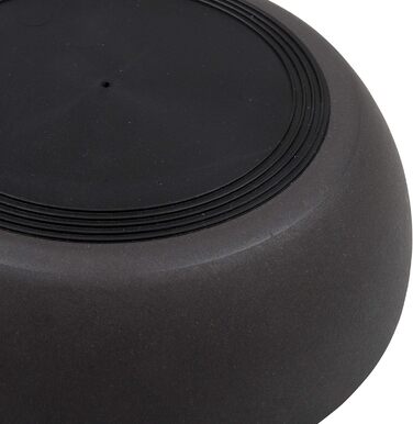 Миска для собак District 70 Bamboo - Темно-сіра, маленька (14 x 14 x 5,2 см, 570 мл)