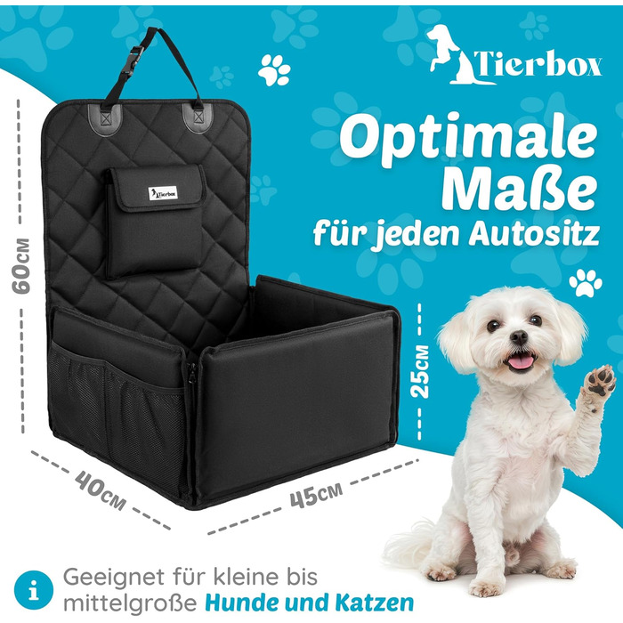 Автокрісло для собак з дозатором відходів - автокрісло для маленьких собак | Зручне та безпечне