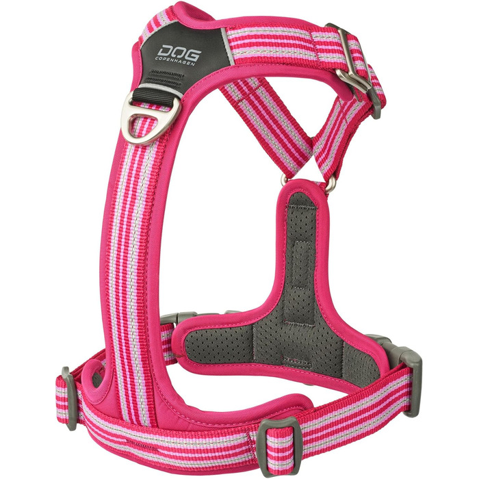Шлейка для собак DOG Copenhagen Cofort Walk Air 3.0 Wild Rose, L - зручна шлейка для собак та цуценят