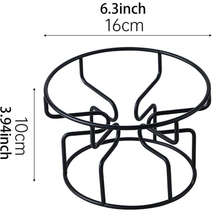 Підвищені миски для котів LOVIVER 2 шт. з кераміки, проти блювоти, захист шиї, антиковзкі, на підставці (чорний)