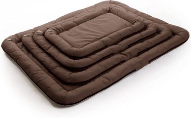 Килимок для собак та котів ESTEXO, лежанка для тварин, лежанка для собак, корзина для тварин, лежанка з тефлонового покриття (80x105 см, темно-коричневий)