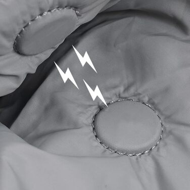 Підкладка для візка для собак та дітей - тепла, м'яка, знімний килимок з магнітною застібкою | для дому, подорожей, котів, цуценят, всередині та зовні