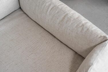 Ортопедичне ліжко для собак Bruno Grosse, середнього та малого розміру - подушка для собак, килимок для собак з тканини Aura - піна з пам'яті, м'яка, довговічна, стійка до зношування та розривів (L, кремовий) L, кремовий