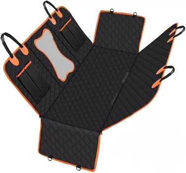 Чохол на автокрісло для собак, захист для сидіння автомобіля, водовідштовхуючий, нековзний, захист заднього сидіння для собак та дітей, 135 x 150 см