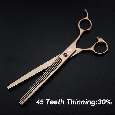 Набір професійних ножиць для грумінгу собак LIUSU, 7 шт., висока якість, 8 дюймів, Tyrant Gold