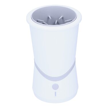 Електричний очищувач лап для собак та котів, портативний, з м'якою силіконовою щіткою