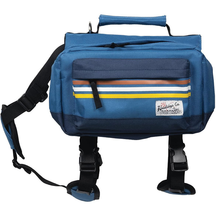 Рюкзак для собак середніх та великих порід - туристичний рюкзак для собак | Рюкзак з ручкою | Сідло для собак для походів, кемпінгу та щоденних прогулянок