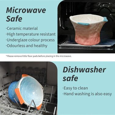 Підвищені годівниці для котів, 2 шт., зручні для вусів, кераміка (блакитний, рожевий)