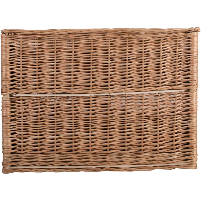 Кішка Будинок Прямокутна з Плетеного Лози, Двоярусний Корз для Кота з Подушкою та Вікном (Чорний, Натуральний)