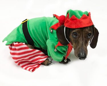 Костюм для собак Midlee у вигляді ельфа, розмір L (66 см по спині)