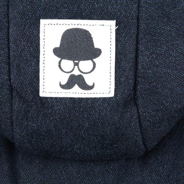 Зимова куртка для собак, тепла флісова підкладка, бавовняний халат для тварин, захист від вітру, капюшон, для котів та собак, чорний, розмір L (обхват грудей 42 см)