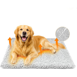 Самовідіюча ковдра для котів та собак, тепла підстилка для тварин, без електроенергії, 115x70 см