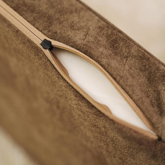 Подушка для домашніх тварин LAUBLUST, 54x37x7 см, коричнева. Аксесуари для собак, подушка для котів, лежанка для собак, подушка для кошика для собак.