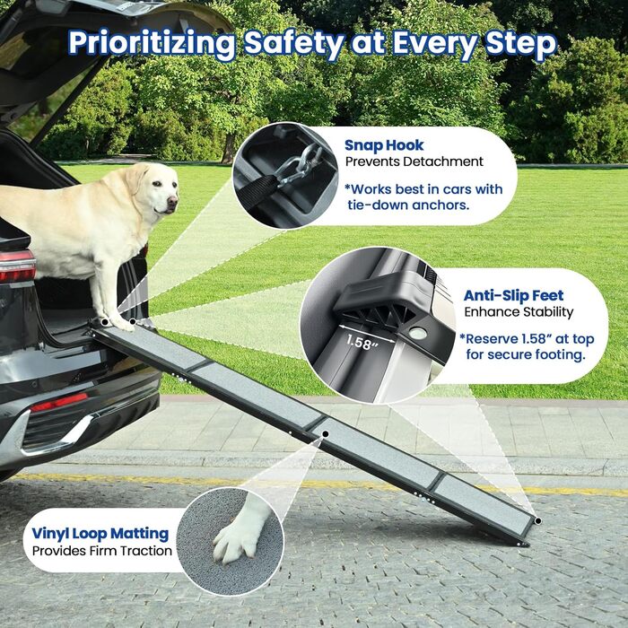 Рампа для автомобіля, 180,3 см, 43,7 см (широка, довга)