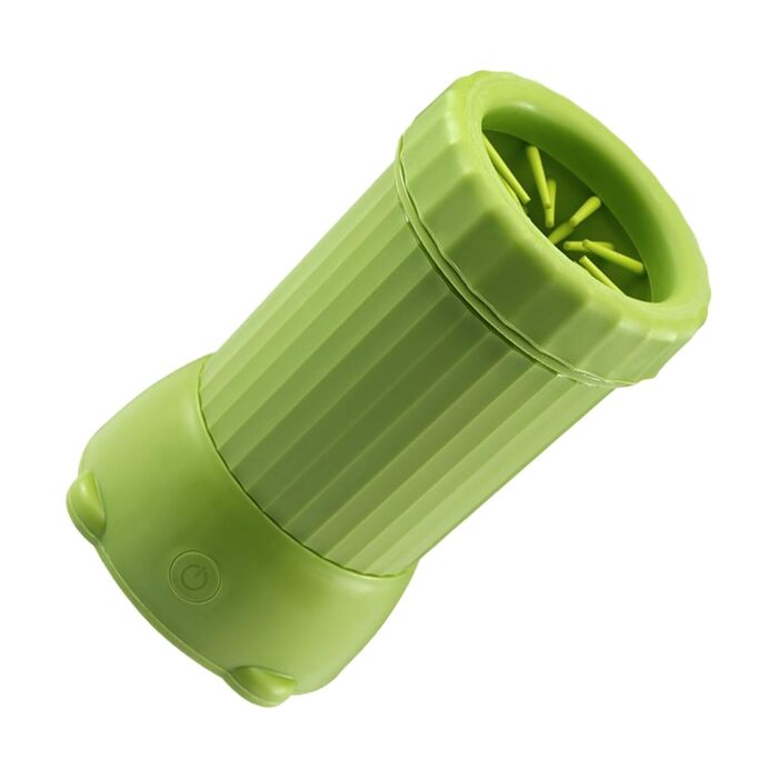 Автоматичний очищувач лап для собак та котів | USB пристрій, зелений