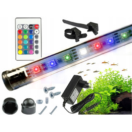Світлодіодна LED-лампа LUMI FLORA для акваріума 60 см, RGB 5730, комплект