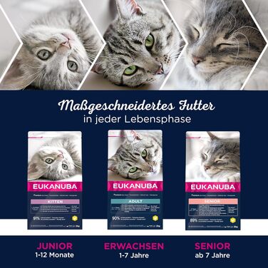 Сухий корм для котів Eukanuba з свіжим куркою, 10 кг