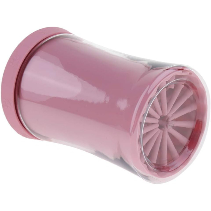 Миска для миття лап собакам, рожева | Чистяча щітка для лап собак