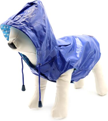 Регенкожух Croci Raindrop, блакитний, 30 см