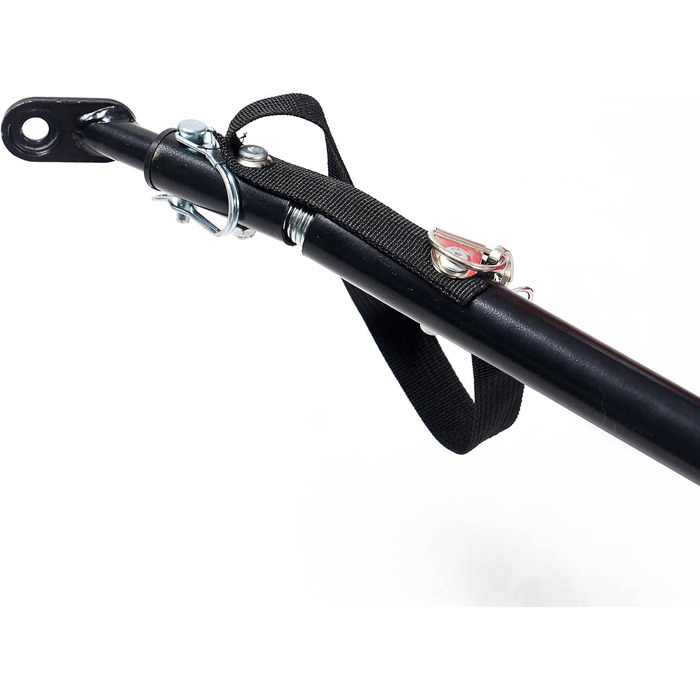 Фаркоп для велосипеда SogesHome: Перевезення собак, XXL, 600D Oxford, Червоно-Чорний