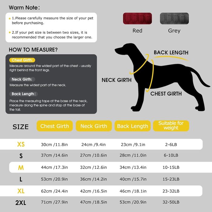 Светр для собак CITE TOILE – теплий флісовий светр з коміром-стійкою для малих та середніх собак | М'який, дихаючий | Ідеальний для холодної погоди | (M, Сірий)