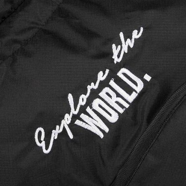 Зимова куртка для собак TRIXIE WINTERMANTE Expore, чорна, водонепроникна, вітронепроникна, 62 см, XS, для прання в машині