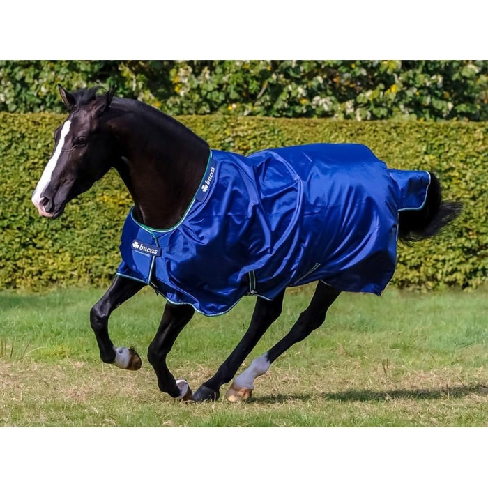 Bucas Smartex Rain водонепроникна попона для коня 135 см, синя