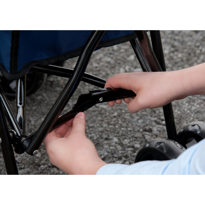 Візок для тварин Pet Gear Travel Lite, рожевий (чорний), до 6,8 кг