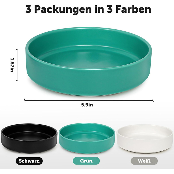 Котлові миски з кераміки для котів та кошенят: набір мисок для корму, годівниці для тварин