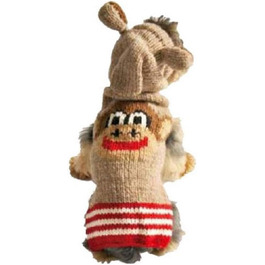 Светр для собак Chilly Dog Monkey з капюшоном, XXS, бежевий