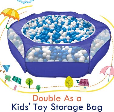 Pawaboo: вольєр для дрібних тварин, складаний, водовідштовхувальний. Підходить для кроликів, курей, кошенят, цуценят, хом'яків. З сіткою, блискавкою та нейлоновим дном – Indigo