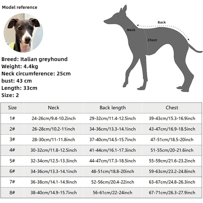 Теплий флісовий комбінезон для собак - теплий спальник для італійських грейхаундів, маленьких, середніх та великих собак (колір: коричневий)