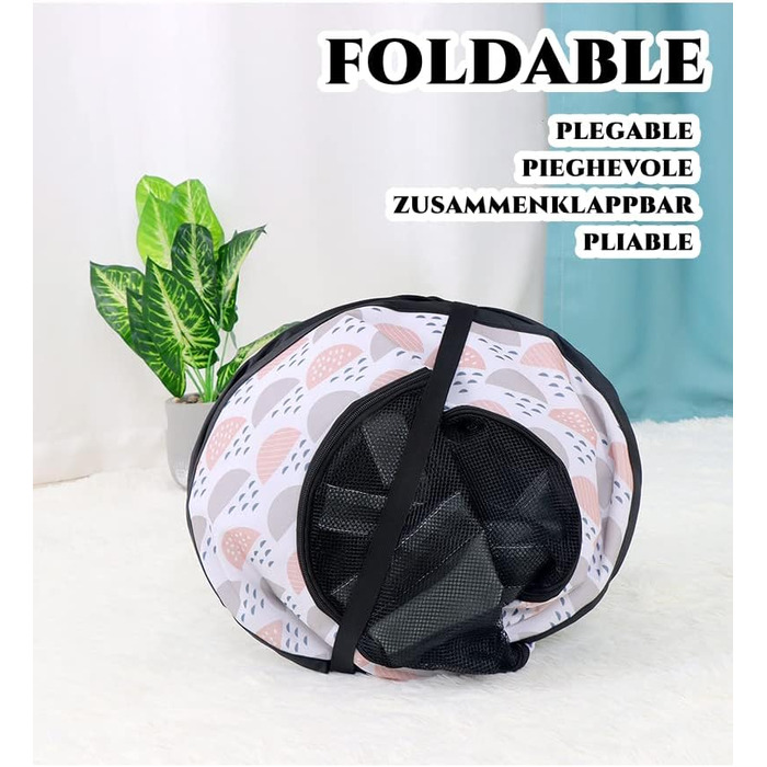 Портативна собача будка Floving, загон для тварин, переносна клітка для котів та цуценят, сіра (80*60 см)