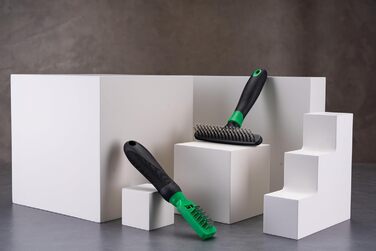 Набір для грумінгу тварин: щітка та гребінець для котів та собак - для догляду за шерстю та обрізання кігтів. Підходить для довгошерстих та короткошерстих порід. В комплекті: щітка та гребінець.