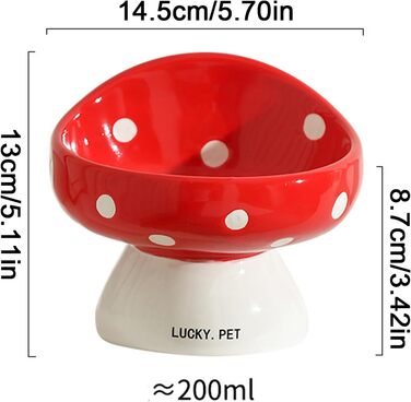 Керамічна годівниця для котів 